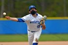 Baseball vs CGA  Wheaton College Baseball vs Coast Guard Academy during game two of the NEWMAC semi-finals playoffs. - (Photo by Keith Nordstrom) : Wheaton, baseball, NEWMAC